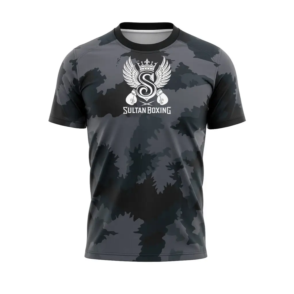 Sultan Boxing camo t-shirt for boxing and MMA training